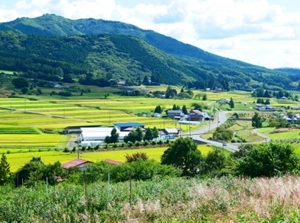 Rural area in Toono