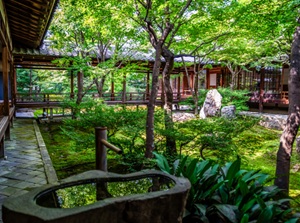 Chouontei garden in Kenninji