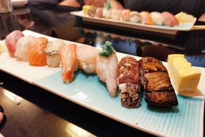 Sushi in Otaru