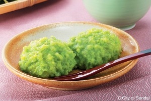 Zunda-mochi
