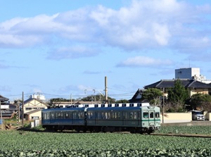 Train of Choshi Electric Railway