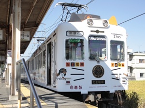 Train of Wakayama Electric Railway