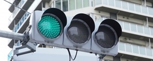Traffic light in Japan