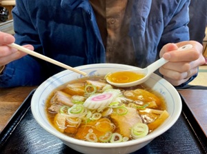 Eating Ramen