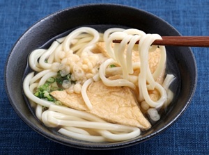 Eating udon