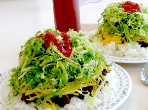 Taco rice